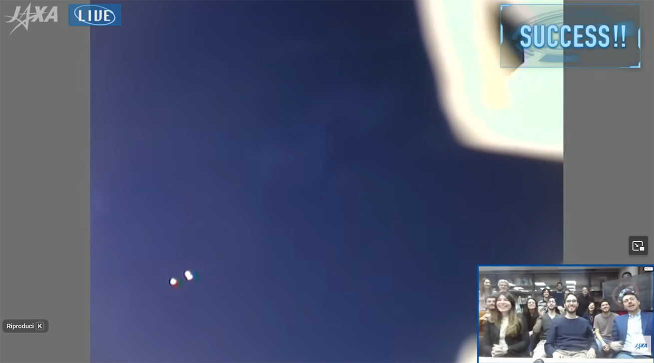 Rilascio con successo